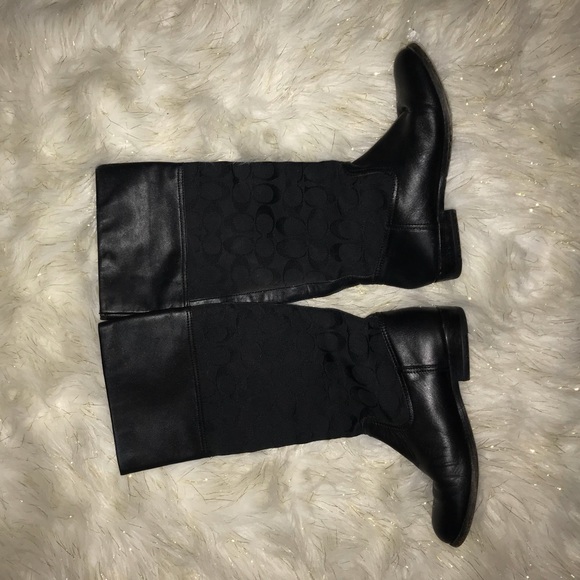 Coach boots black REDUCED Price - Picture 4 of 4